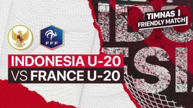 
					Live Streaming Timnas Indonesia U20 vs Prancis U20 di Laga Uji Coba Malam Ini 17 November 2022/Vidio.com.