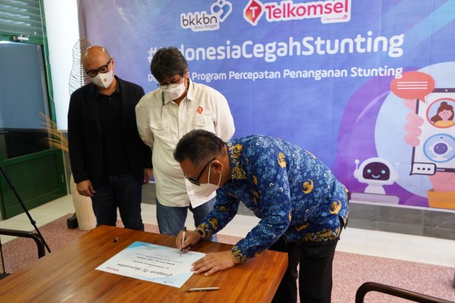 
					Telkomsel Dukung BKKBN Digitalasi Percepatan Penangan Stunting di Jawa Tengah.
