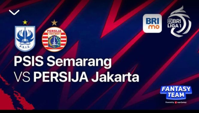 
					Link Live Streaming PSIS Semarang vs Persija Jakarta, BRI Liga 1, Selasa 13 Desember 2022