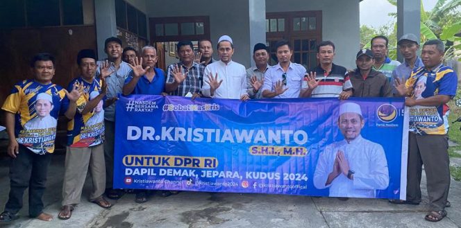 
					Kristiawanto : NASDEM Makin Dicintai Masyarakat Akar Rumput