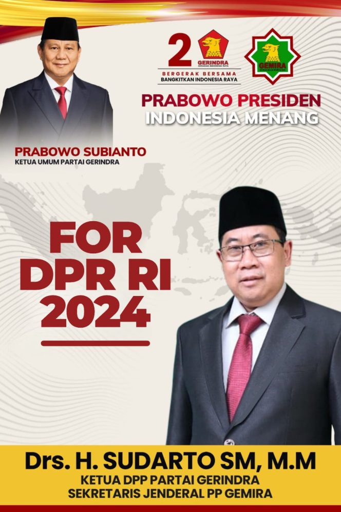 
					Ketua DPP Gerindra, Sudarto : Ajak Pemuda Teladani Nilai Luhur Sumpah Pemuda