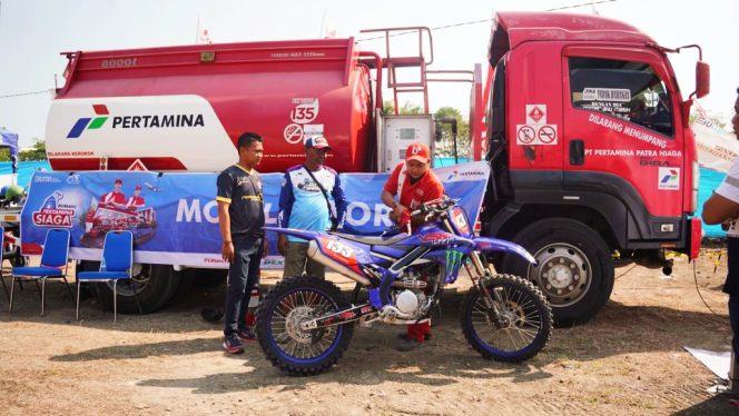 
					Para croseer memakai Pertamax Turbo di Kejurnas Tegal