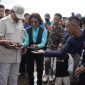 Menteri Pertahanan, Prabowo Subianto dan pendiri komunitas Pandu Laut Nusantara, Susi Pudjiastuti turut hadir dalam program konservasi laut.