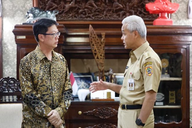 
					Bertemu Dubes Thailand, Ganjar Jajaki Kerja Sama Budaya Pertanian Hingga “Green Energy”.
