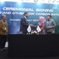 Dalam event IPA Convex, Pertamina bersama partner global menandatangani kesepakatan kerjasama pengurangan emisi karbon.
