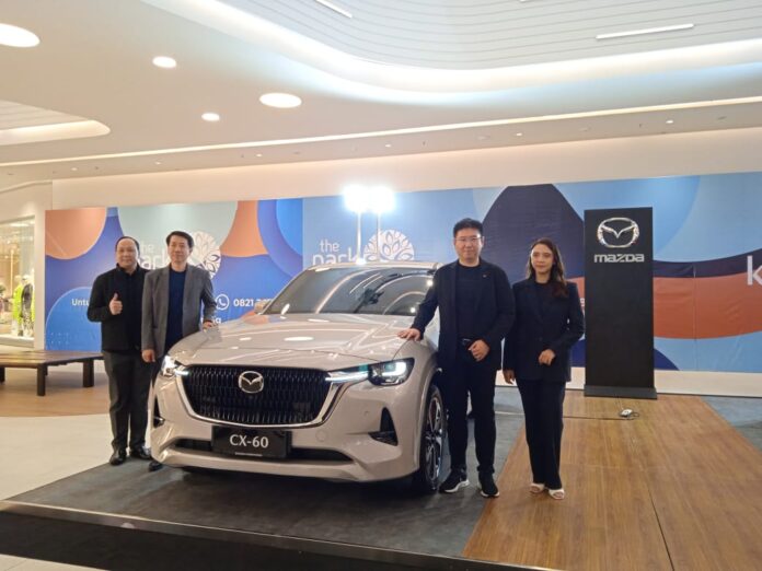 Mazda Indonesia melounching SUV Premium terbaru, All-New Mazda CX-60 di kota Semarang.