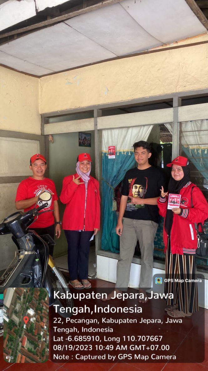 
					Dongkrak Kemenangan, Saiful M. Abidin Bagikan Ribuan Stiker Ganjar Pranowo