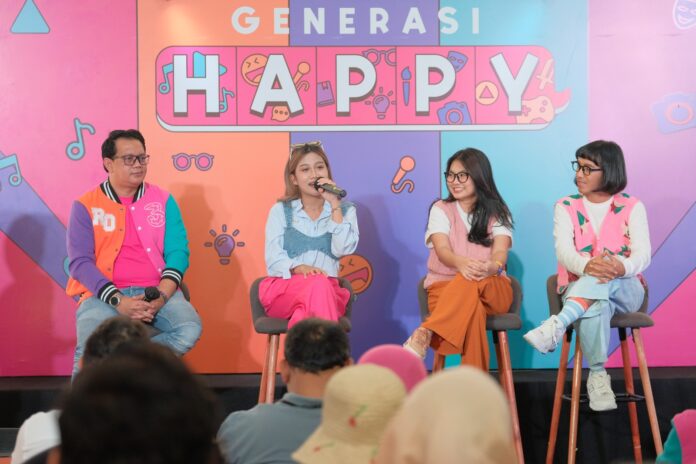 Festival Generasi Heppy hadir di Semarang, Tri mengajak kaum milenial makin kreatif digital.