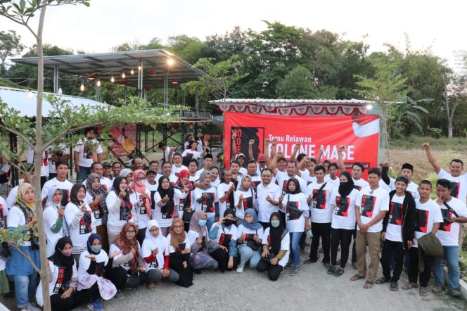 
					Support Gibran Jadi Cawapres, Relawan Bolone Mase Akhirnya Deklarasi