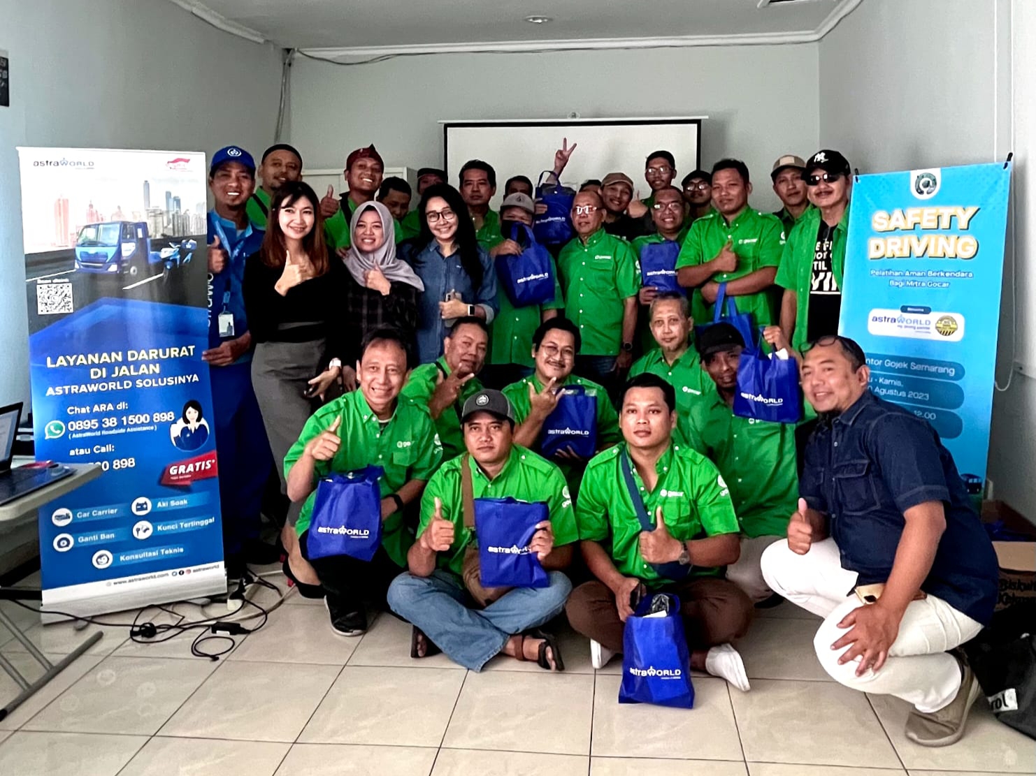 AstraWorld dan Gojek Indonesia Gelar Safety Driving di Semarang ...