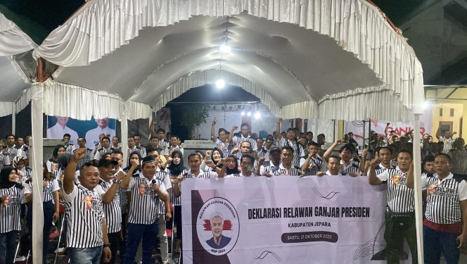 
					Usai Deklarasi, Relawan Ganjar Presiden 2024 Siap Bergerilya di Jepara