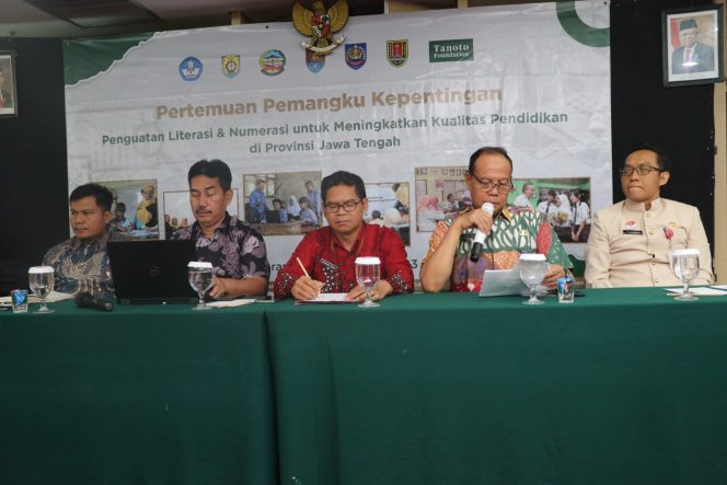 
					Tanoto Foundation Dorong Penguatan Literasi dan Numerasi Pendidikan di Jateng.