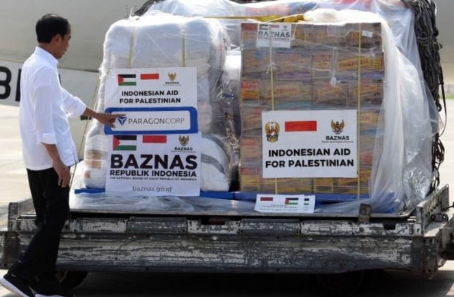 
					Presiden Jokowi Kirim Bantuan Kemanusiaan Tahap 2 Indonesia untuk Palestina/PMJ News.