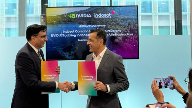 
					Indosat Ooredoo Hutchison (IOH) group melakukan MoU dengan NVIDIA dalam membentuk lanskap teknologi untuk mendorong Indonesia ke barisan terdepan revolusi Artificial Intelligence (AI) pada skala global.