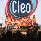 Direktur Utama PT Sariguna Primatirta Tbk, Melisa Tanoko bersama jajaran management Cleo, saat menggunting pita tanda dibukanya Cleo Festival Kuliner 2024 di Sam Poo Kong Semarang.