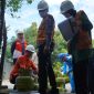 Kegiatan pengawasan kemetrologian terhadap tabung Elpiji 3 kg di BB Stasiun Pengisian Bulk Elpiji (SPBE) PT Aneka Data Reka Kabupaten Kendal.