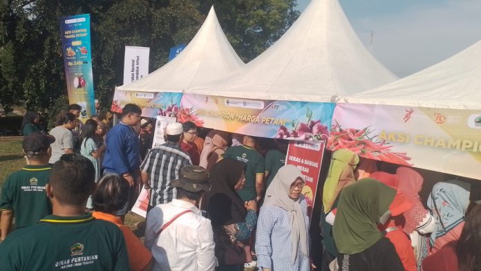 Dalam bazaar komoditas pangan 