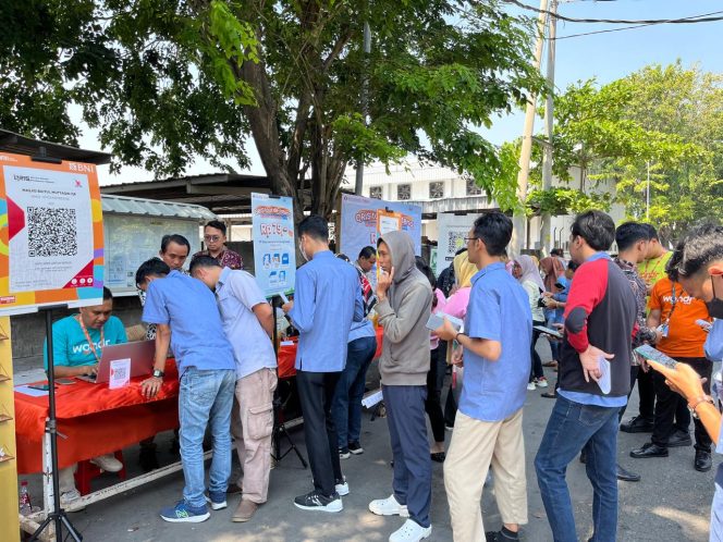 
					BI se-Wilayah Jawa Tengah menggelar program sejuta pekerja melek QRIS dengan menyasar sektor industri