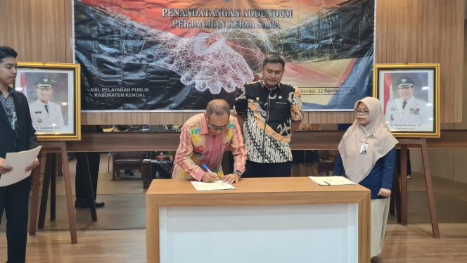 
					Kantor Wilayah (Kanwil) DJP Jawa Tengah I melakukan perluasan layanan pada Mal Pelayanan Publik (MPP) Kab. Kendal pada Kamis (22/8).