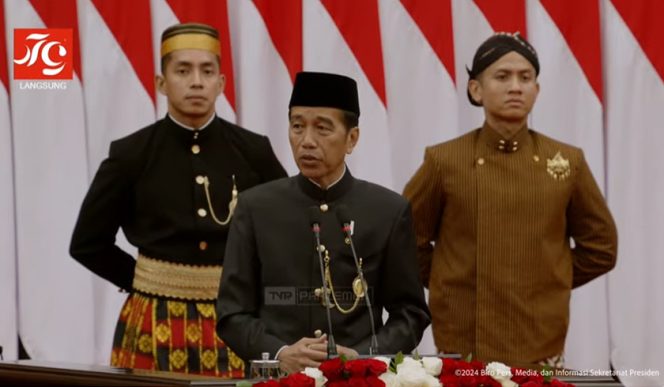
					Sampaikan Pidato Kenegaraan, Jokowi Ucapkan Terimakasih ke Rakyat Indonesia