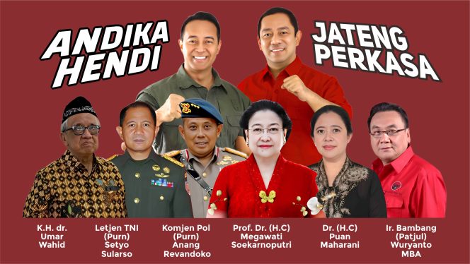 
					Adik Gus Dur Menjadi Ketua Timses, Siap Gaspol Andika-Hendi Di Pilgub Jateng 2024