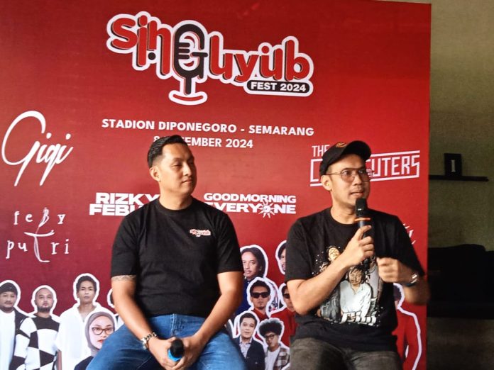 Festival Musik Sing guyup Fest 2024 segera hadir pada 8 Desember nanti di Stadion Diponegoro Semarang.