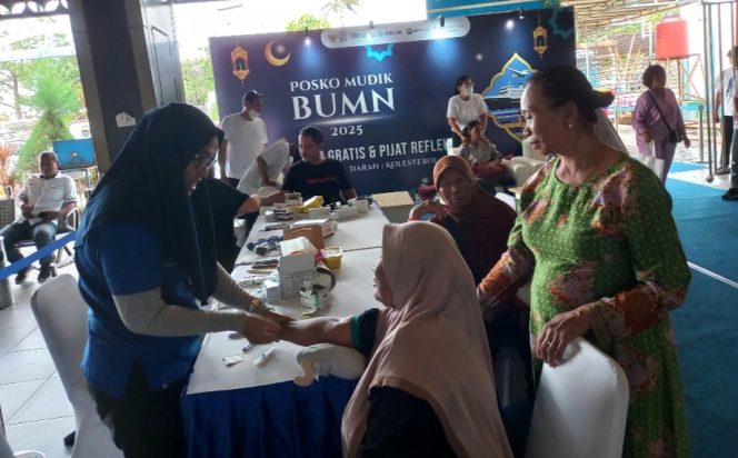 
					Posko Mudik BUMN 2025 Hadir di Pelabuhan Tanjung Emas Semarang: Bisa Cek Kesehatan-Pijat Relaksasi
