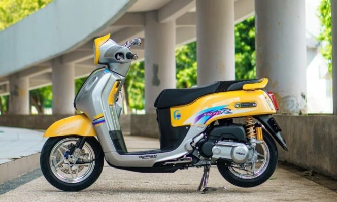 
					Fazzio Hybrid Bergaya Motor Bebek Legendaris Yamaha F1ZR Bikin Nostalgia Dengan Aura Balap 90 an