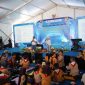 Sebanyak 500 siswa dari 10 sekolah dasar di Semarang antusias mengikuti edukasi dan kegiatan makan ikan bersama.