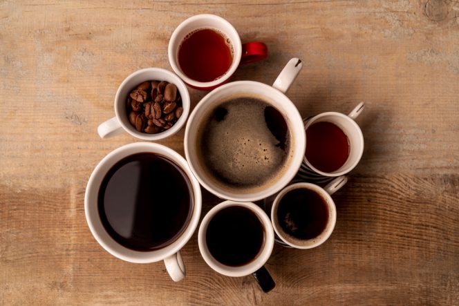 
					Secangkir Kopi vs Segelas Teh