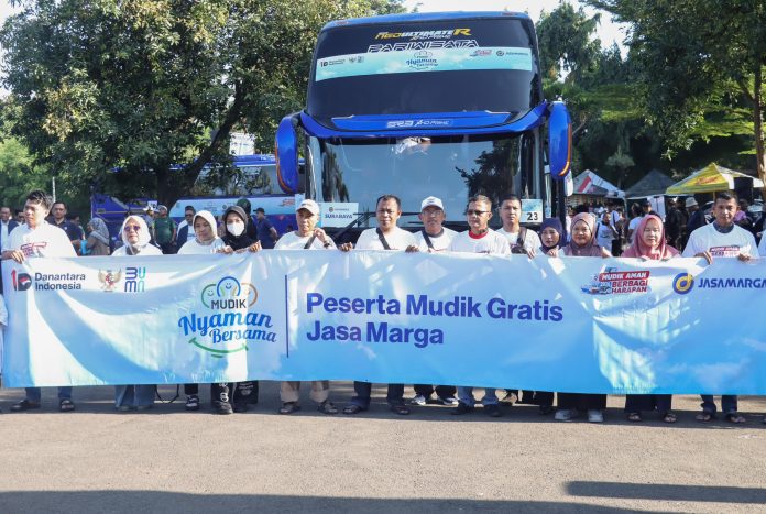 Titik kumpul di kawasan Bekasi, dengan jadwal keberangkatan bertahap sejak Minggu (15/3).