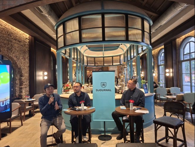 
					Djournal Coffee resmi membuka gerai pertamanya di Semarang melalui Djournal at Skola Kota Lama yang berlokasi di Jalan Merak.