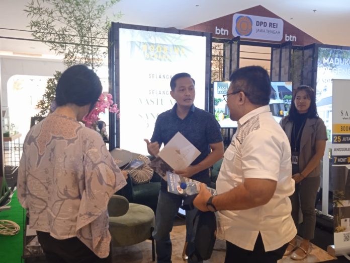 Suasana REI Expo I Tahun 2026 yang digelar oleh DPD Real Estat Indonesia (REI) Jawa Tengah pada 24 April hingga 3 Mei 2026 di DP Mall Semarang.