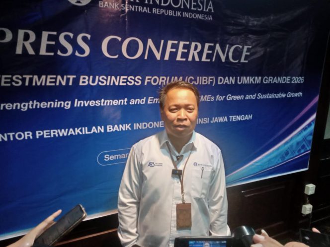 
					Kapala Kantor Perwakilan Bank Indonesia Provinsi Jawa Tengah, M. Noor Nugroho.