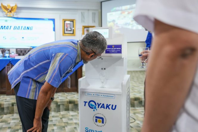 
					Sekda Jateng Puji ToyaKU, Air Hasil Udara Terasa Segar