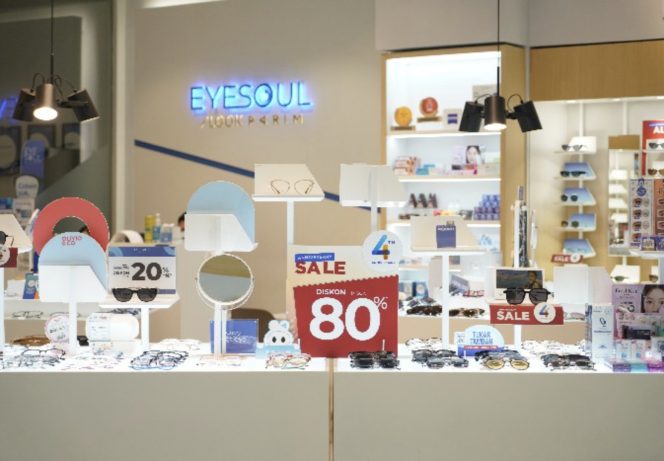 
					EYE SOUL Rayakan Empat Tahun Perjalanan dengan Promo Kacamata hingga 80 Persen