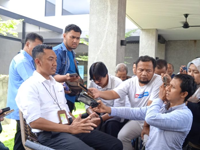 Area Manager Communication, Relations and CSR Pertamina Patra Niaga RJBT, Taufiq Kurniawan, dalam acara “Ngopi Bareng” bersama Wartawan di Kopitagram Semarang, Rabu (20/5/2026).