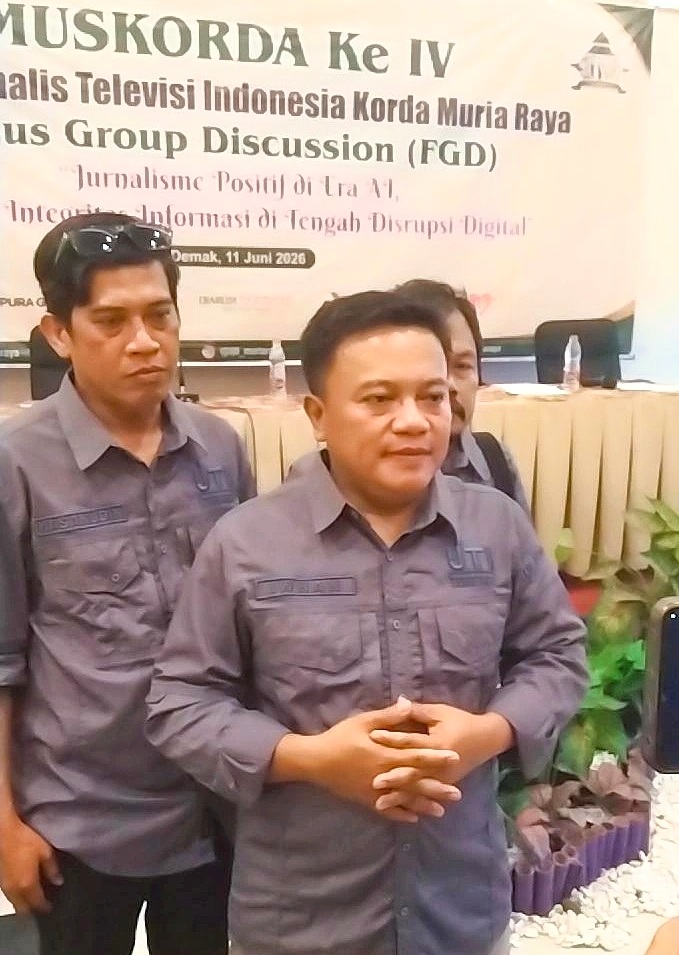 Iwhan Mifthakhudin ketua IJTI Muria Raya 2026-2029