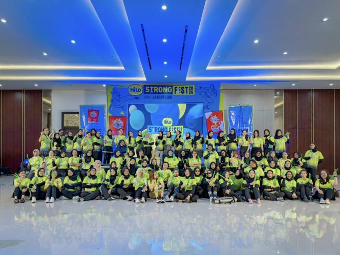 
					Cegah Sarcopenia, HiLo Strong Fest 2026 Ajak Masyarakat Aktif Berolahraga