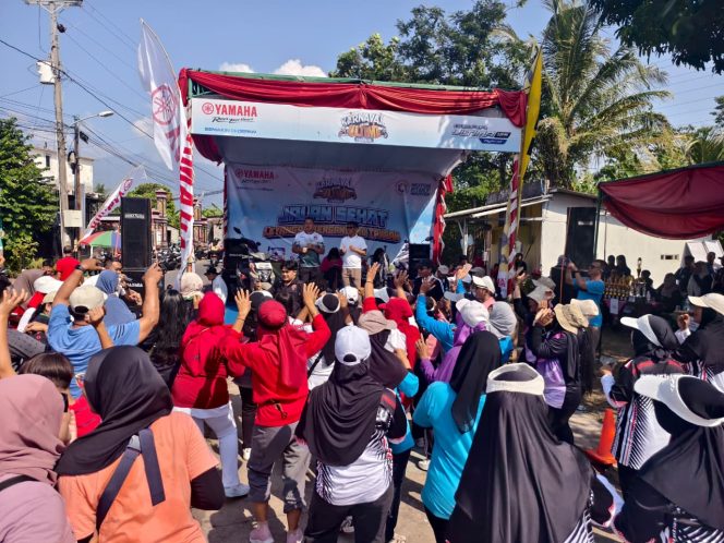 
					Yamaha Gear Ultima Sukses Hibur 1.300 Warga Leyangan Lewat Karnaval dan Servis Murah