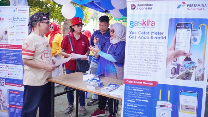
					Semarak HUT RI, Ribuan Warga Semarang Jalan Sehat Sekaligus Merayakan Gempita Gaskita Jargas PGN
