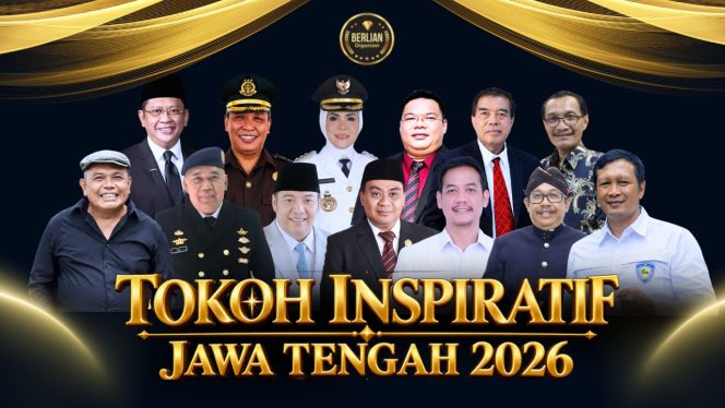 
					Tokoh Inspiratif Jateng 2026, 13 Figur Berprestasi Siap Terima Apresiasi