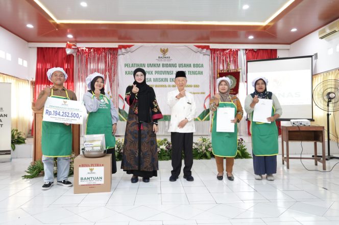 
					Pelatihan Usaha Produktif, PKK-Baznas Jateng Bidik Kader Desa Miskin Ekstrem
