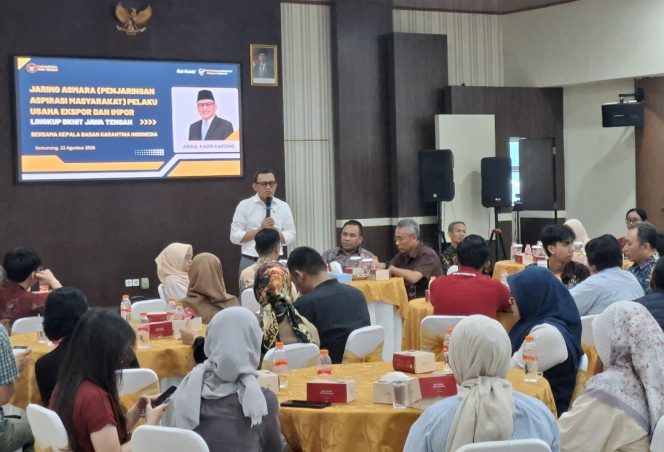 
					Barantin Percepat Arus Ekspor, Karding Tekankan Mutu dan Keamanan Komoditas
