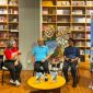 Acara Comic Launch diisi talkshow bersama penulis Maman Suherman atau Kang Maman, ilustrator Muhammad "Mice" Misrad, serta SVP Marketing Group Head JNE Eri Palgunadi di Gramedia Jalma Melawai, Jakarta, Rabu (12/8/2026). .