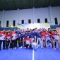 Kesiapan Cosmo JNE FC menghadapi musim baru ditandai dengan pengenalan skuad, tim pelatih dan official, serta peresmian official jersey di GOR POPKI Cibubur, Senin (24/8).