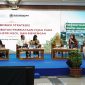 Otoritas Jasa Keuangan (OJK) Provinsi Jawa Tengah dan Daerah Istimewa Yogyakarta bersama Pemerintah Provinsi Jawa Tengah menggelar Focus Group Discussion (FGD) Pembiayaan Hijau Industri Jasa Keuangan di Gedung Gradhika, Semarang, Senin (28/9).