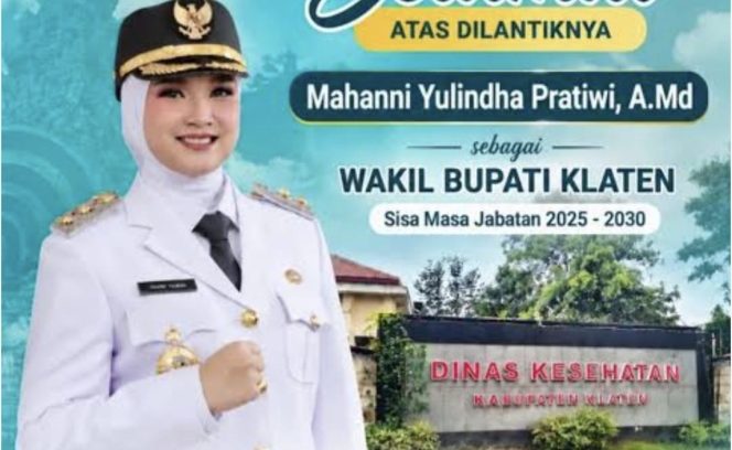 
					Mahanni Yulindha Resmi Jalankan Tugas Plt Bupati Klaten