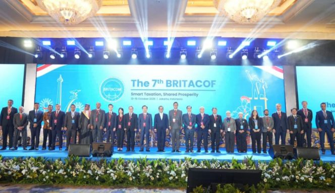 
					Direktorat Jenderal Pajak (DJP) memperkuat kerja sama perpajakan lintas negara dengan melibatkan 38 administrasi pajak dari berbagai negara melalui forum internasional Belt and Road Initiative Tax Administration Cooperation Forum (BRITACOF) ke-7 di Jakarta, pada 13–15 Oktober 2026.
